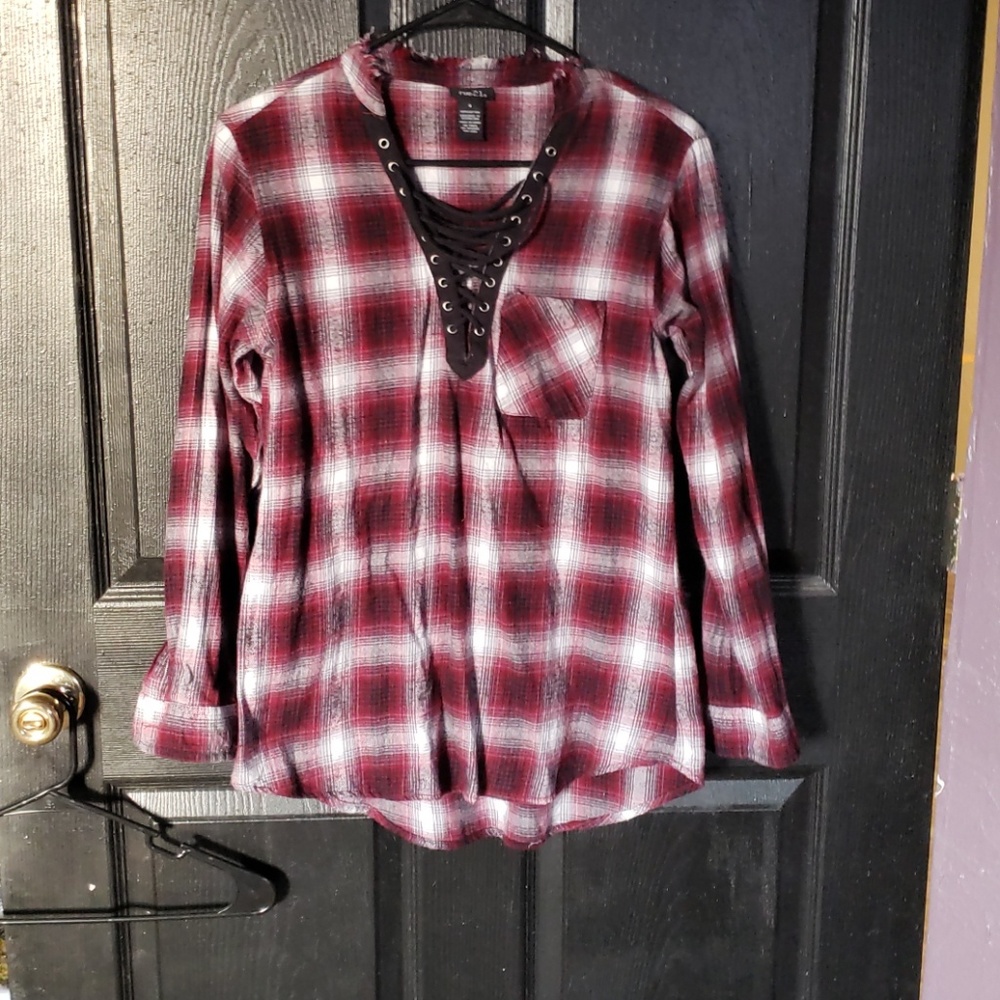 Rue 21 flannel shirt